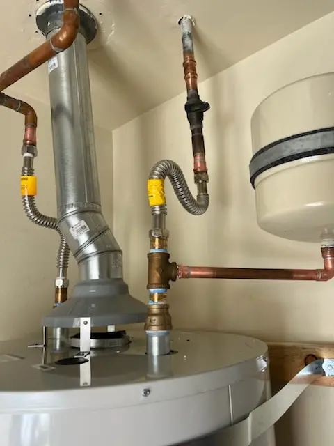 Water heater installation and plumbing repair in Milton Center